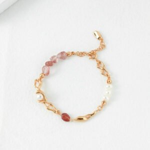 Berry Pearl Bracelet