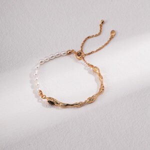 Tiger & Pearl Bracelet
