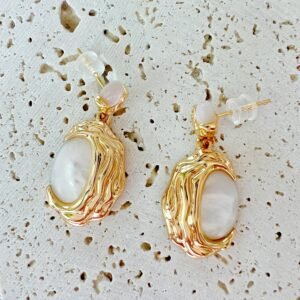 Pearl Embrace Earrings
