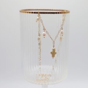 Pearl & Prayer Necklace