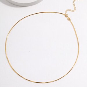 Delicate Gold Strand Necklace