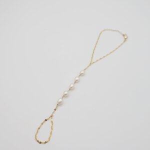 Pearl Strand Hand Chain
